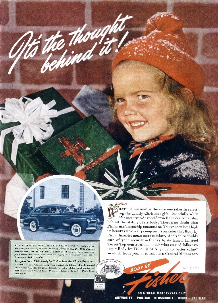 1941 General Motors Auto Advertising